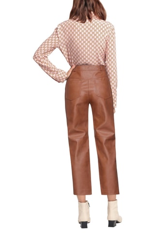 Stella Mccartney - Pantalon carotte - Marron
