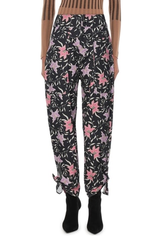 Isabel Marant - Pantalon carotte - Noir