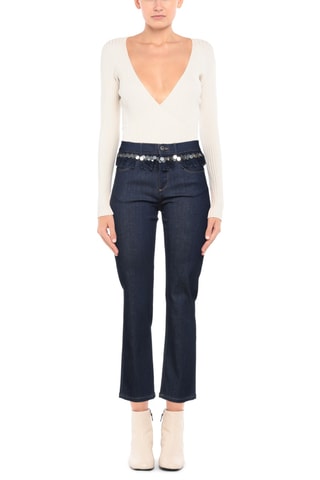 Roberto Cavalli - Jean droit 7/8 - Bleu foncé