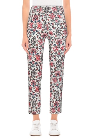 Isabel Marant - Pantalon 7/8 taille haute - Blanc
