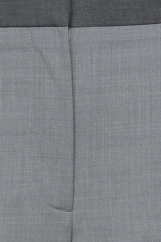 Burberry - Pantalon carotte en laine - Gris