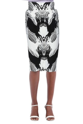Burberry - Jupe fourreau - Blanc