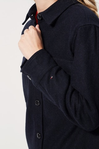 Veste en laine Bleu marine