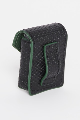 Pochette en cuir Noir