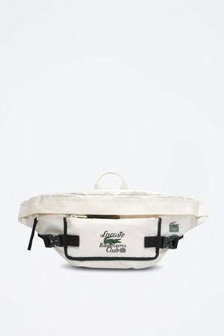 Sac banane Roland Garros - Blanc cassé et noir