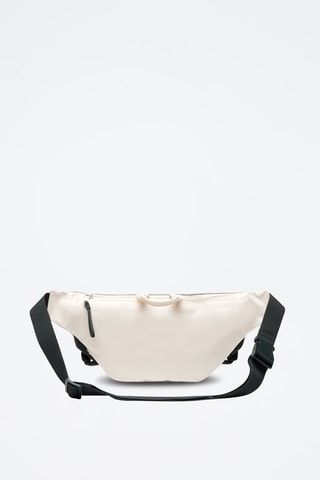 Sac banane Roland Garros - Blanc cassé et noir