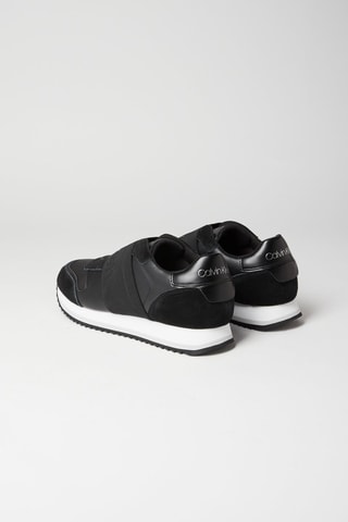 Slip-on en cuir Noir