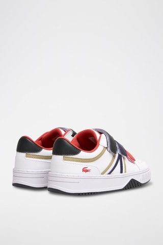 Baskets L001 - Blanc et vert foncé