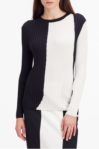 Pull Noir et blanc