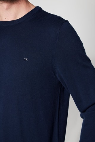 Pull en laine - Bleu nuit