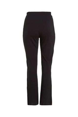 Pantalon bootcut taille haute Noir