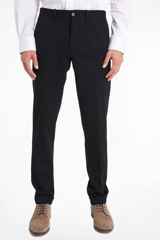 Pantalon droit Noir