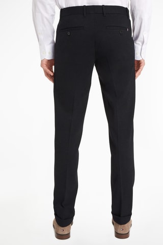 Pantalon droit Noir