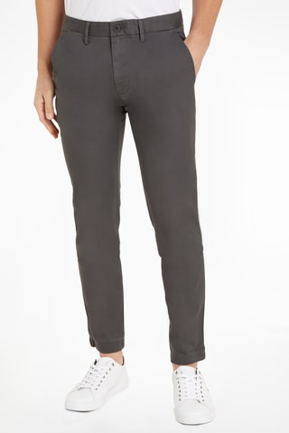 Chino en coton biologique Gris foncé