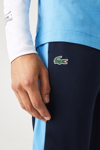 Pantalon de survêtement regular Lacoste Tennis - Bleu et blanc