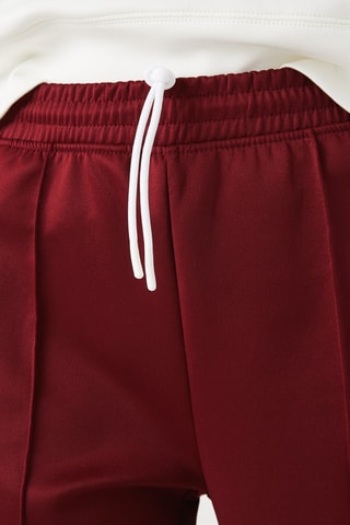 Jogging loose - Blanc cassé et lie-de-vin