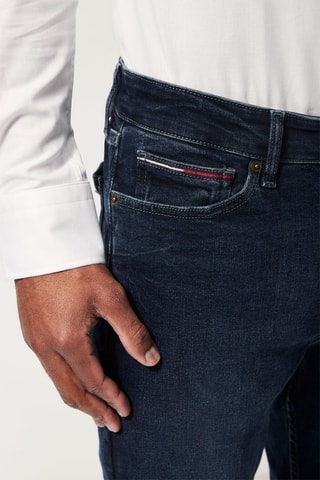 Jean droit Bleu marine