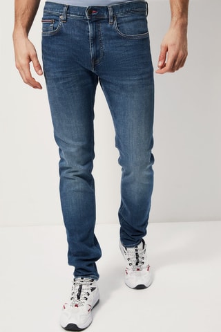 Jean droit Indigo