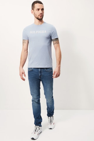 Jean droit Indigo