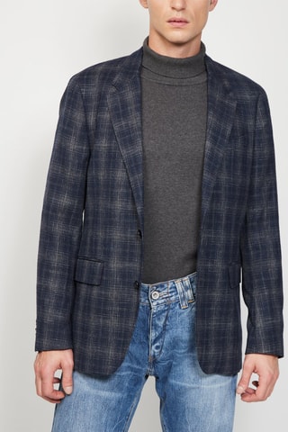 Veste Bleu marine et gris