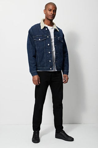 Veste en jean Bleu marine