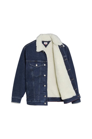 Veste en jean Bleu marine