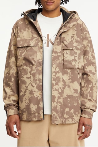 Veste à capuche Beige et marron