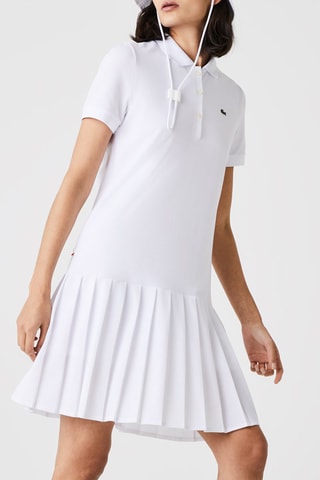 Robe polo Blanc