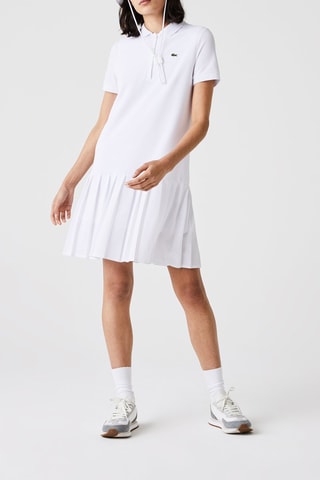 Robe polo Blanc