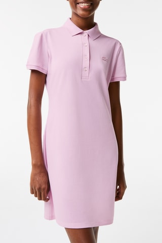 Robe polo slim - Rose