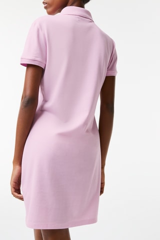 Robe polo slim - Rose