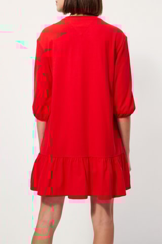 Robe droite Rouge