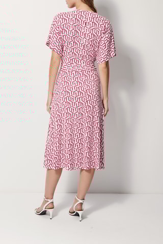 Robe portefeuille Rose clair et fuchsia
