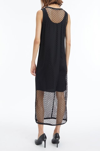 Robe midi Noir