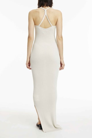 Robe longue Ecru