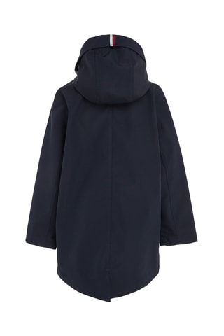 Parka à capuche Bleu marine