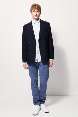 Chemise Classic en coton biologique  Bleu clair