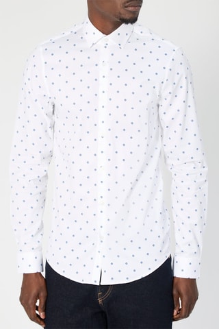 Chemise slim Blanc