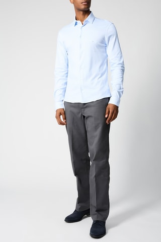 Chemise - Bleu clair et blanc