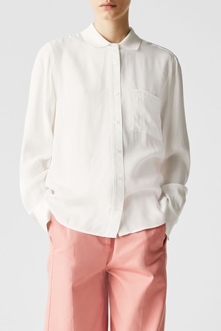 Chemise relaxed - Blanc cassé