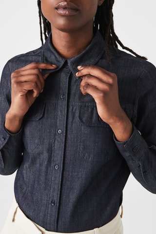 Chemise slim - Bleu
