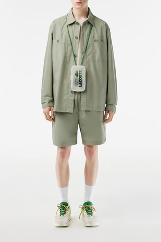 Chemise en coton biologique - Kaki clair