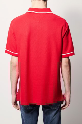 Polo regular Rouge