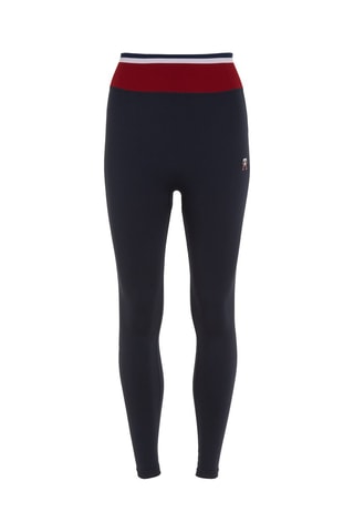 Legging taille haute Bleu marine