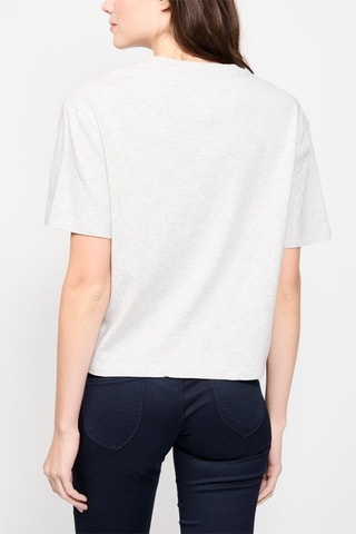 T-shirt Gris chiné