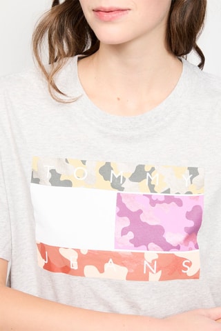 T-shirt Gris chiné