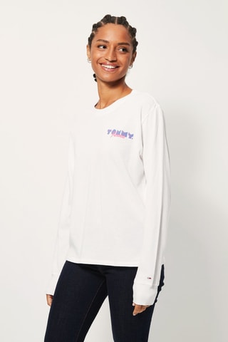 T-shirt en coton biologique Blanc
