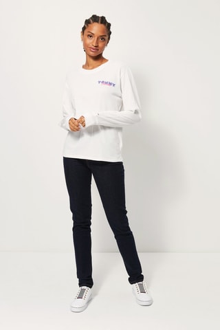 T-shirt en coton biologique Blanc