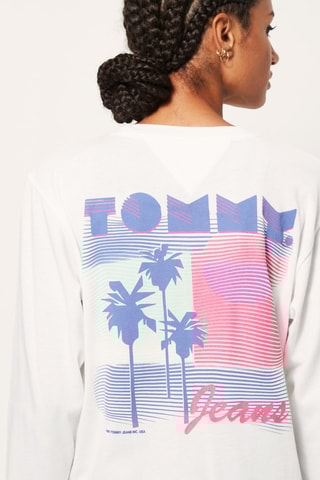 T-shirt en coton biologique Blanc