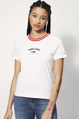 T-shirt en coton biologique Blanc